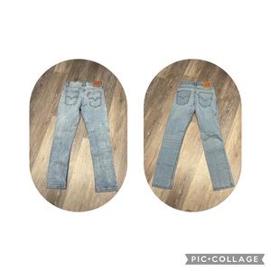 2 pairs of Levi’s jeans size 12 boys